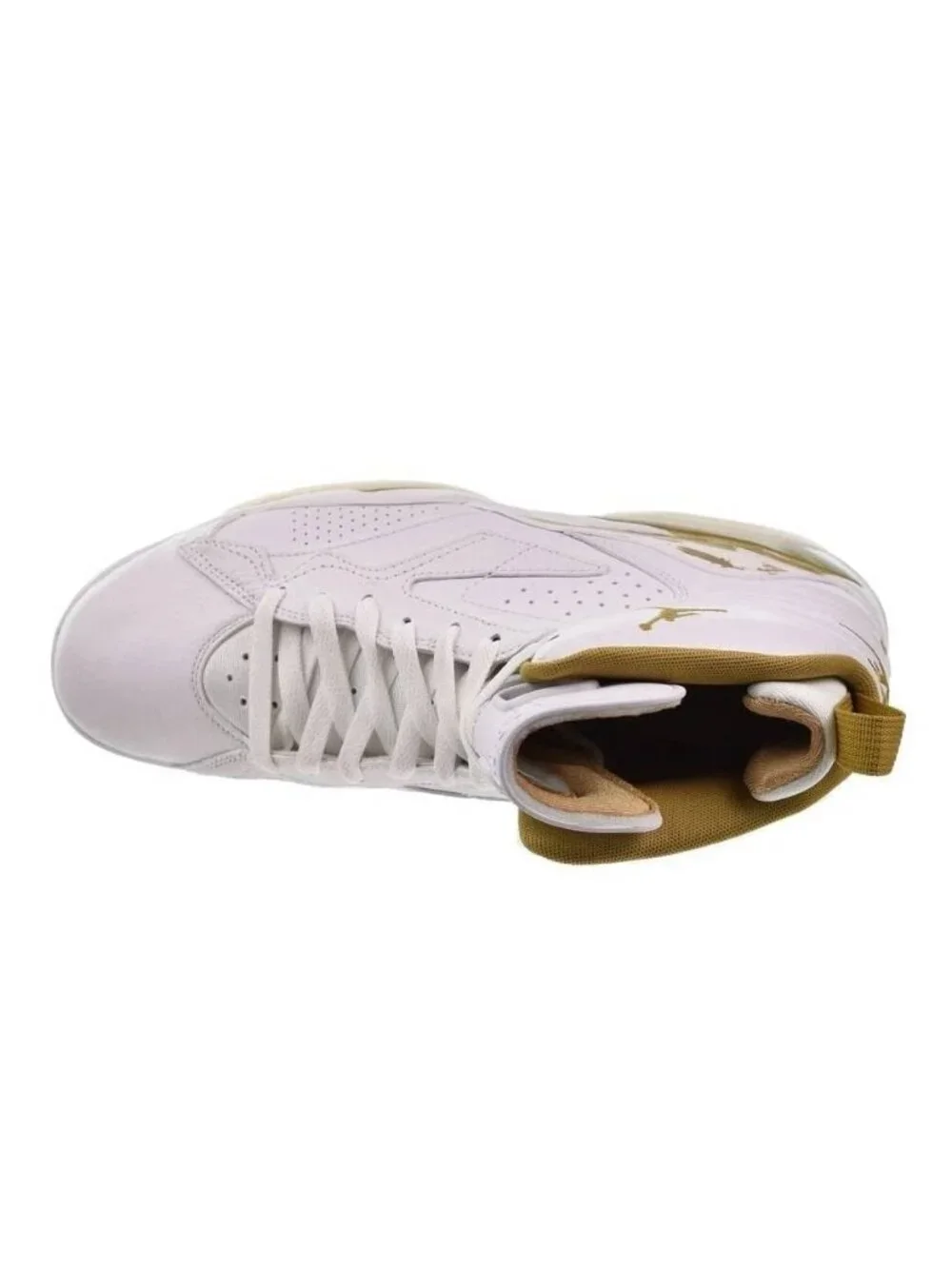 NEW Jordan MVP Men's Shoes White/Metallic Gold-Phantom DZ4475-170 Size 7.5